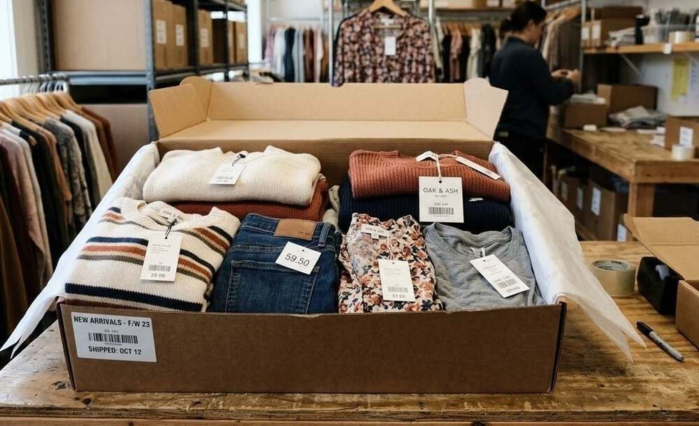 New Retail Mixed Clothing Box
